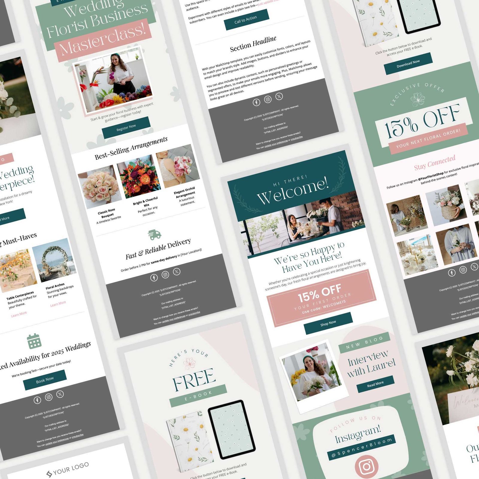 Mailchimp Email Templates - Spencer & Bloom - Image 3
