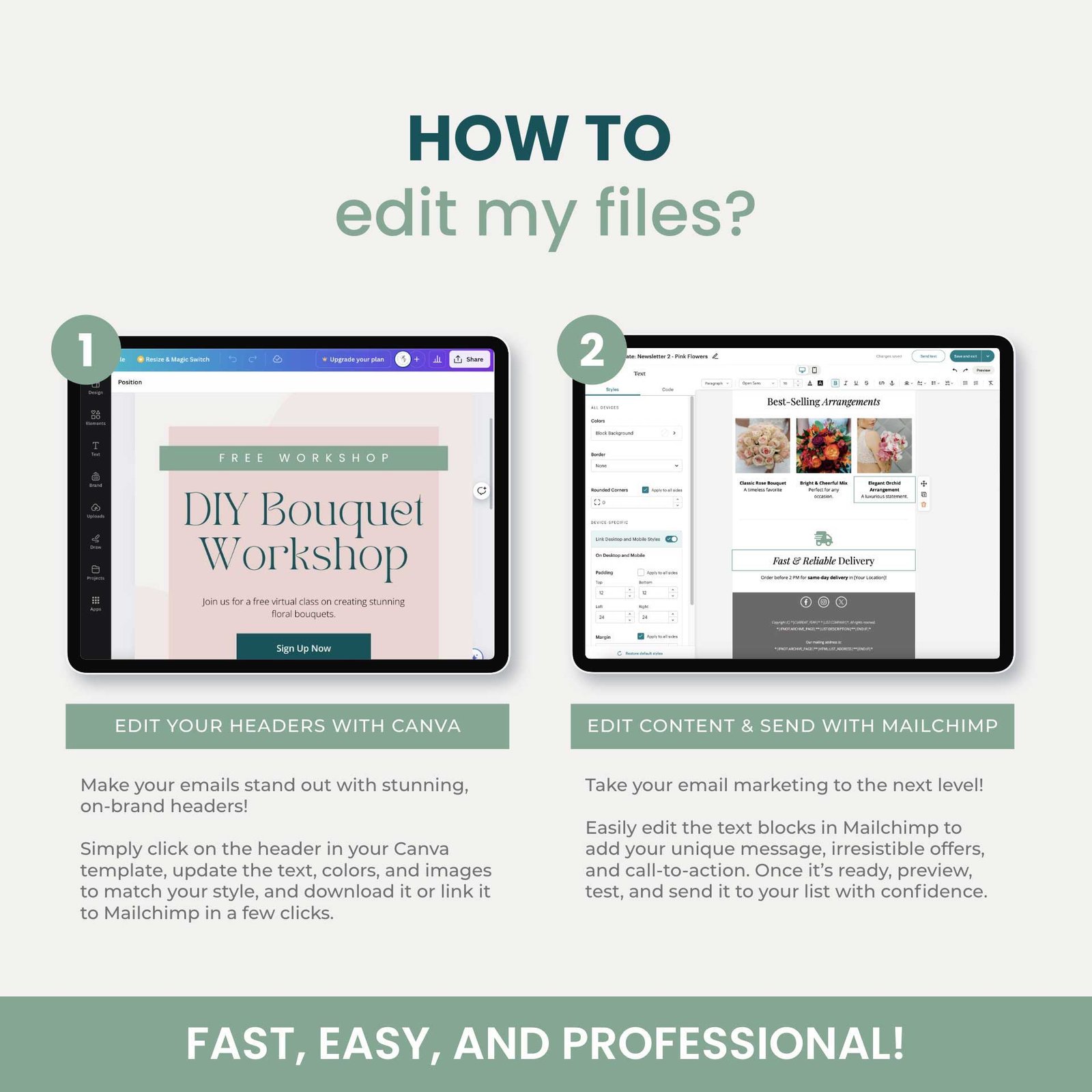 Mailchimp Email Templates - Spencer & Bloom - Image 4