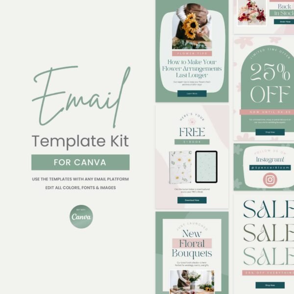 Email Marketing Template Kit - Spencer & Bloom