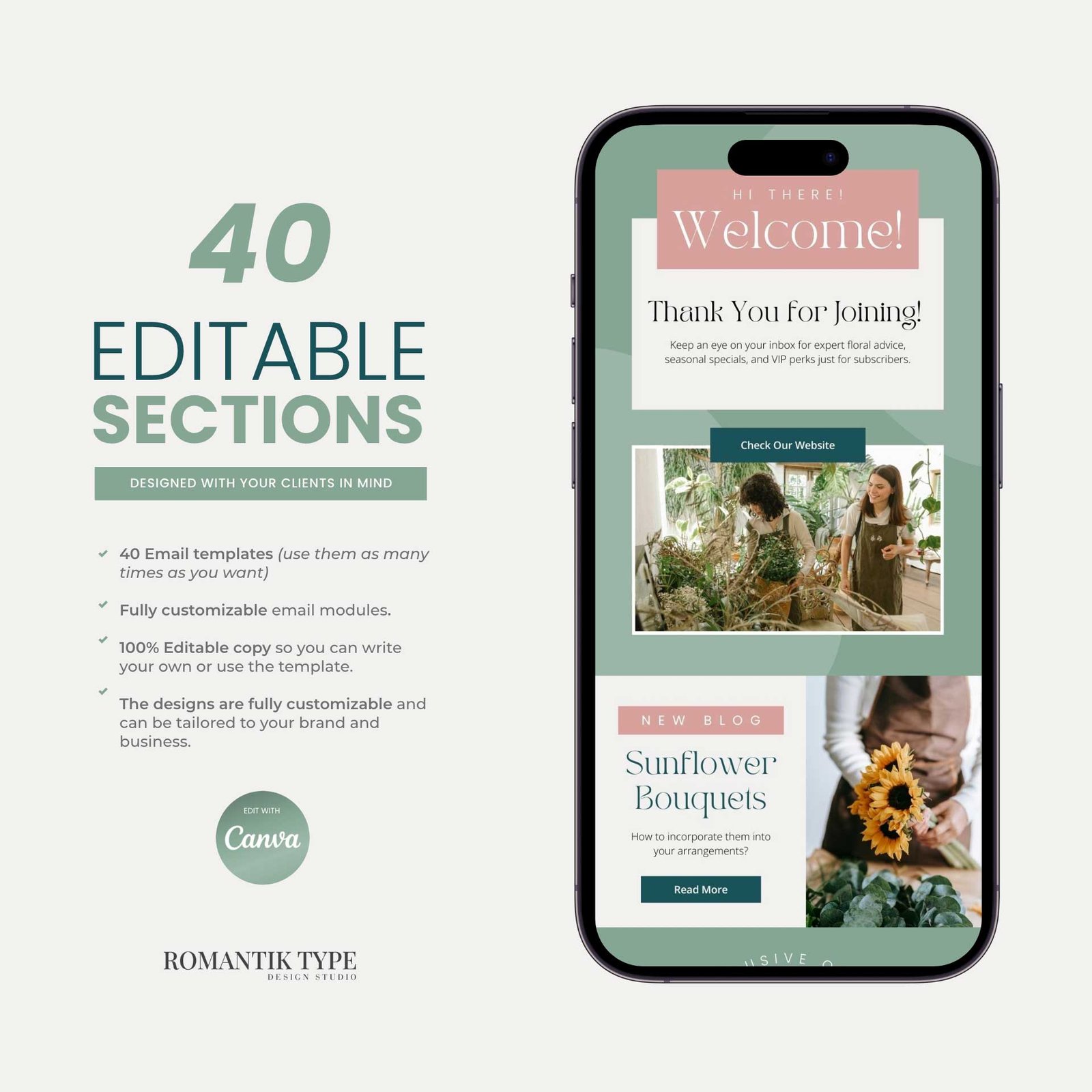 Email Marketing Template Kit - Spencer & Bloom - Image 2