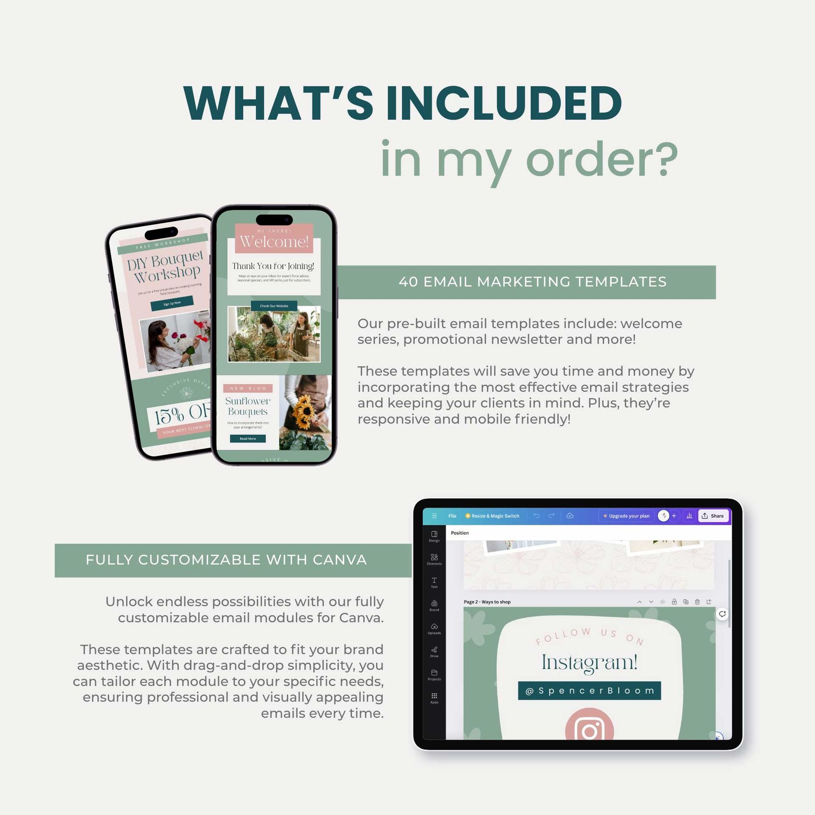 Email Marketing Template Kit - Spencer & Bloom - Image 3