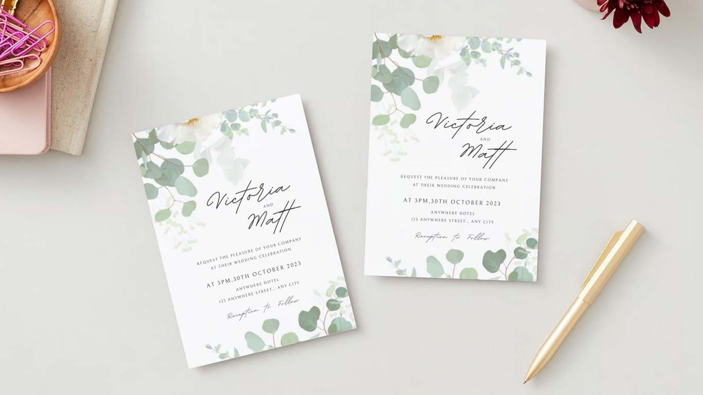 Affordable Wedding Invitations by Romantik Type