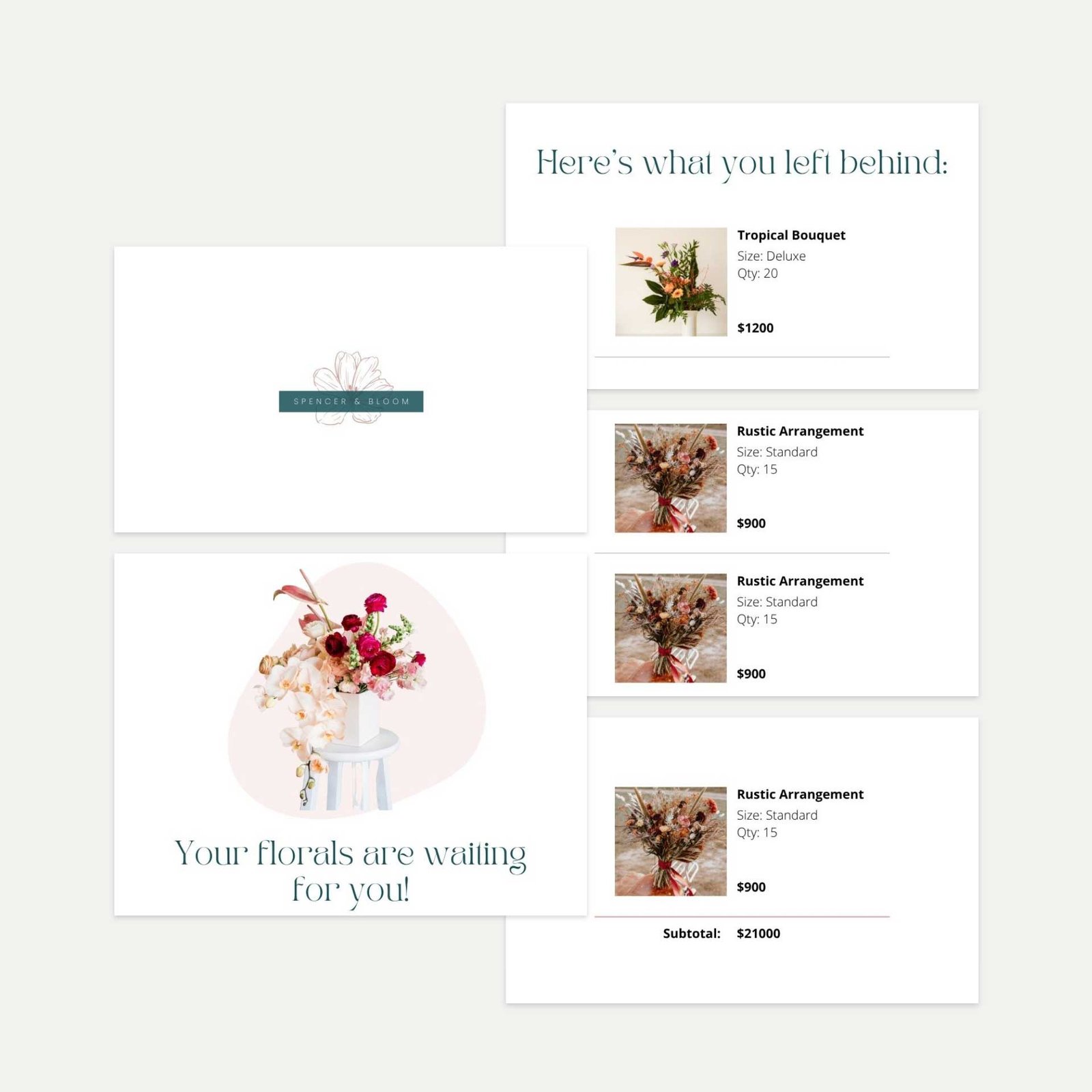 Abandoned Cart Mailchimp Template - Spencer Bloom - Image 3
