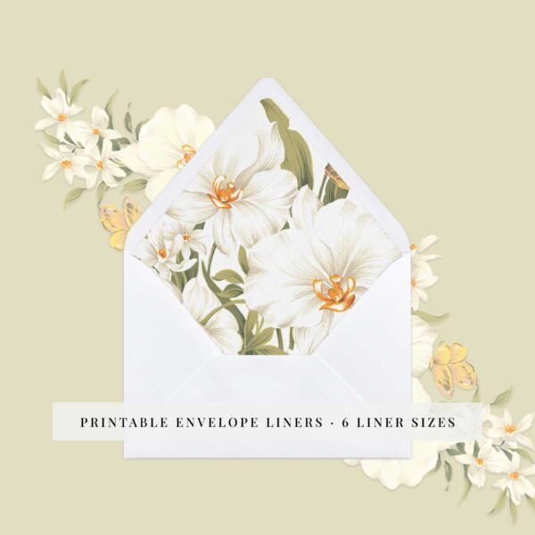 Blossom Envelope Liner