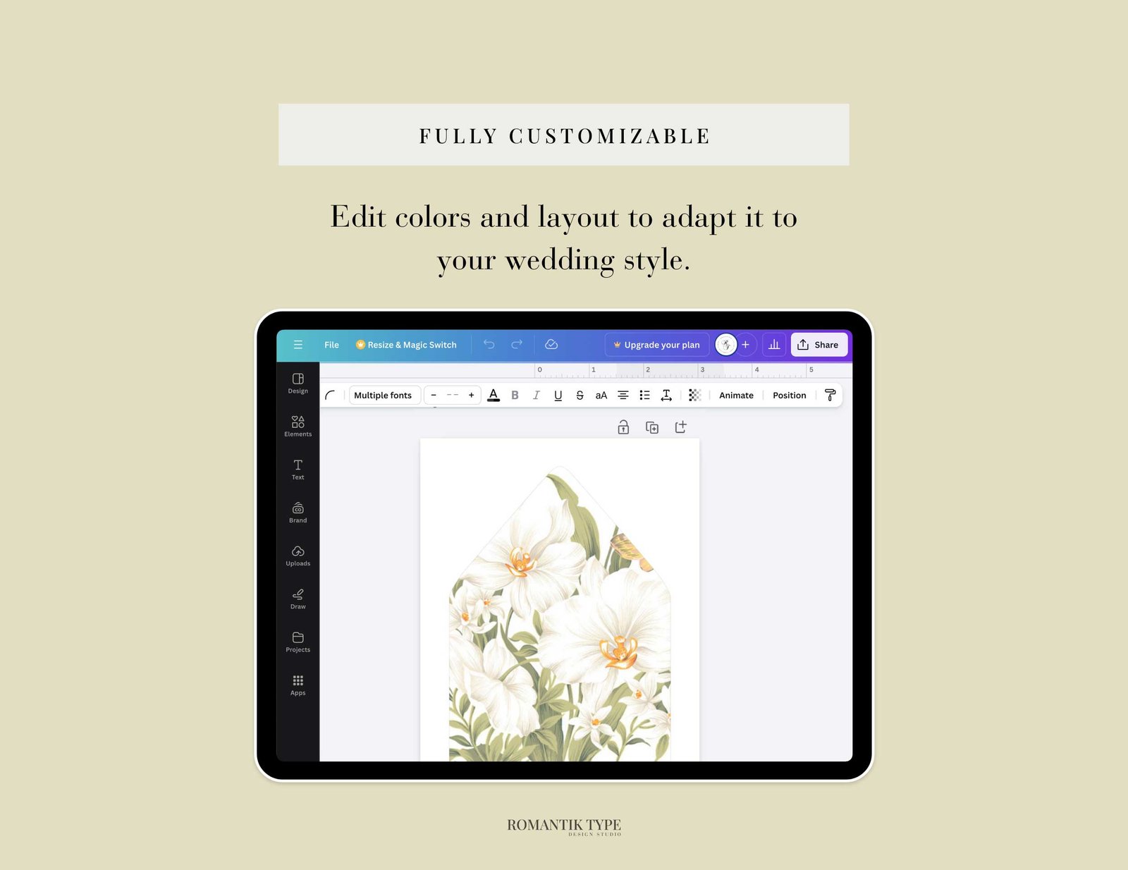 Blossom Envelope Liner - Image 7